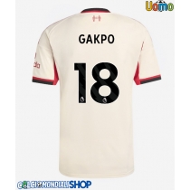 Maglie da calcio Liverpool Cody Gakpo #18 Seconda Maglia 2025-26 Manica Corta